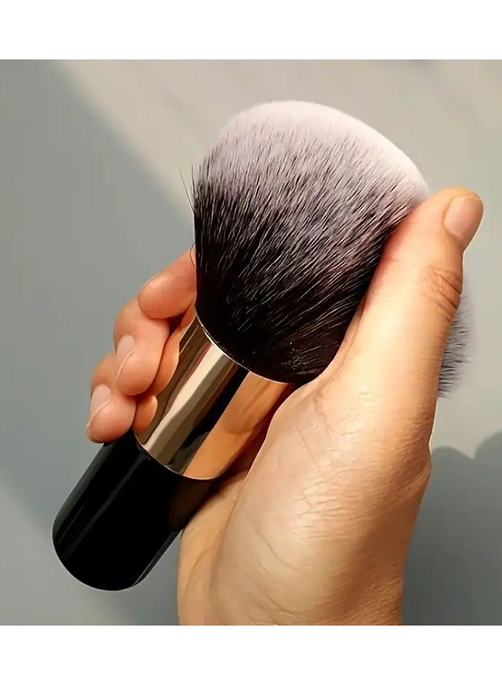 ORiTi Soft Long Hair Powder Brush Perfect for Beginners Wet or Dry Foundation Application - Image 1