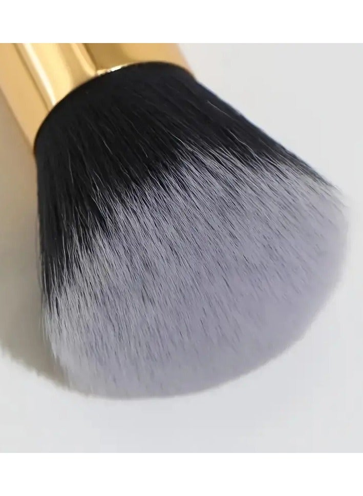 ORiTi Soft Long Hair Powder Brush Perfect for Beginners Wet or Dry Foundation Application - Image 2