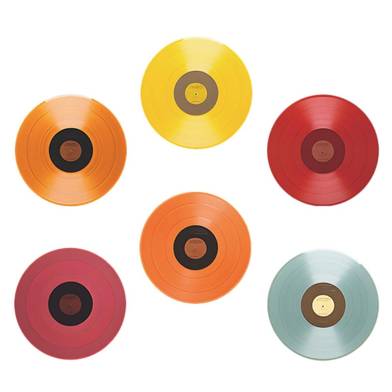 6Pcs Vinyl Record Wall Stickers Music Decor Decals For Bedroom Dorm Home 24 5x24 5cm - Image 2