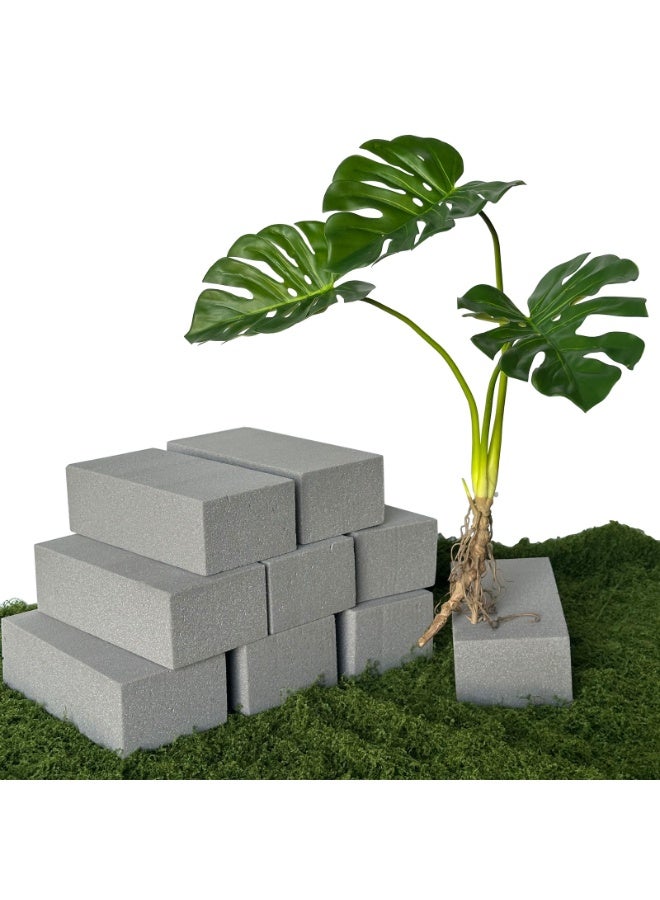 ميراج بوتانيكس طوب رغوة الزهور الجاف,كتل الزهور الإمدادات لنباتات الزهور الاصطناعية ترتيب DIY الحرف,حزمة من 8 - Image 1