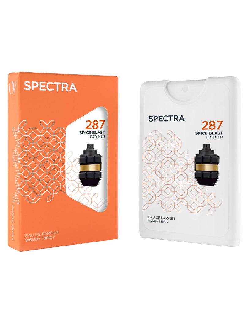 سبكترا بوكيت 287 عطر سبايسي بلاست بيرفيوم للرجال - 18مل - Image 1