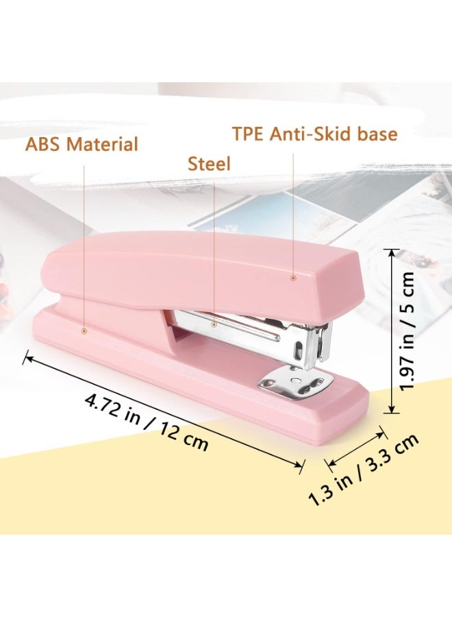 Stapler, Office Stapler, Desktop Stapler for School College Office Supplies Portable Durable Staplers - Image 3
