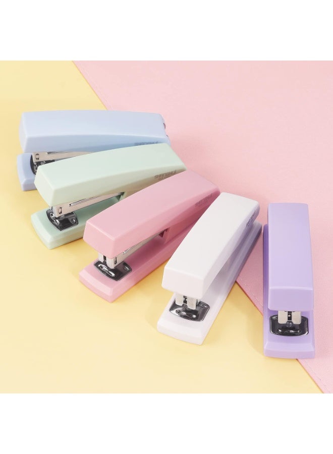 Stapler, Office Stapler, Desktop Stapler for School College Office Supplies Portable Durable Staplers - Image 4
