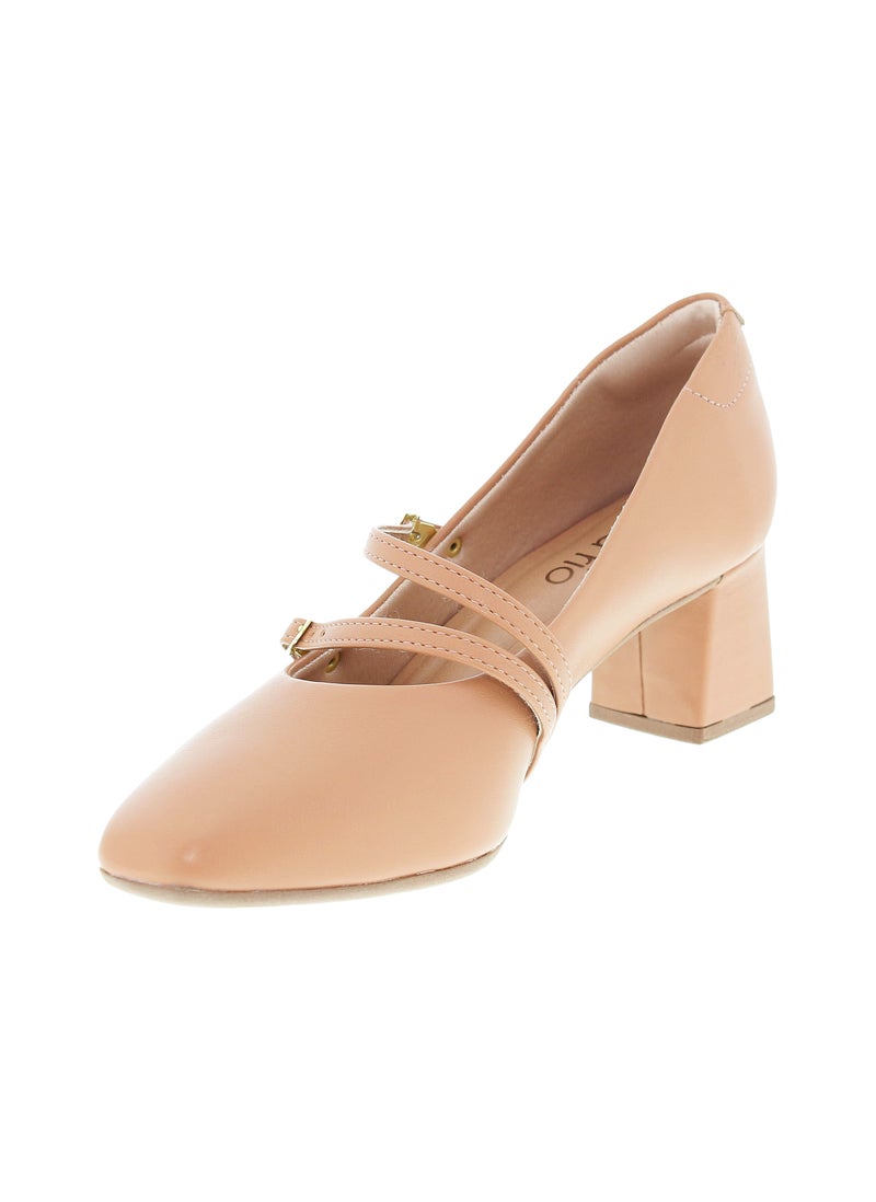 Beira Rio Mid Heels Shoes for Women – Classic Mid Heel Pumps for Girls & Ladies Office Wear - Image 2