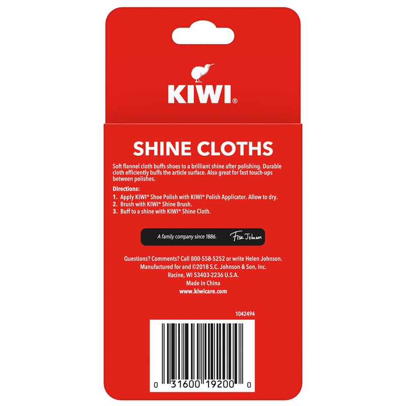 KIWI Shoe Shine Cloths (3 Pack) - Image 5