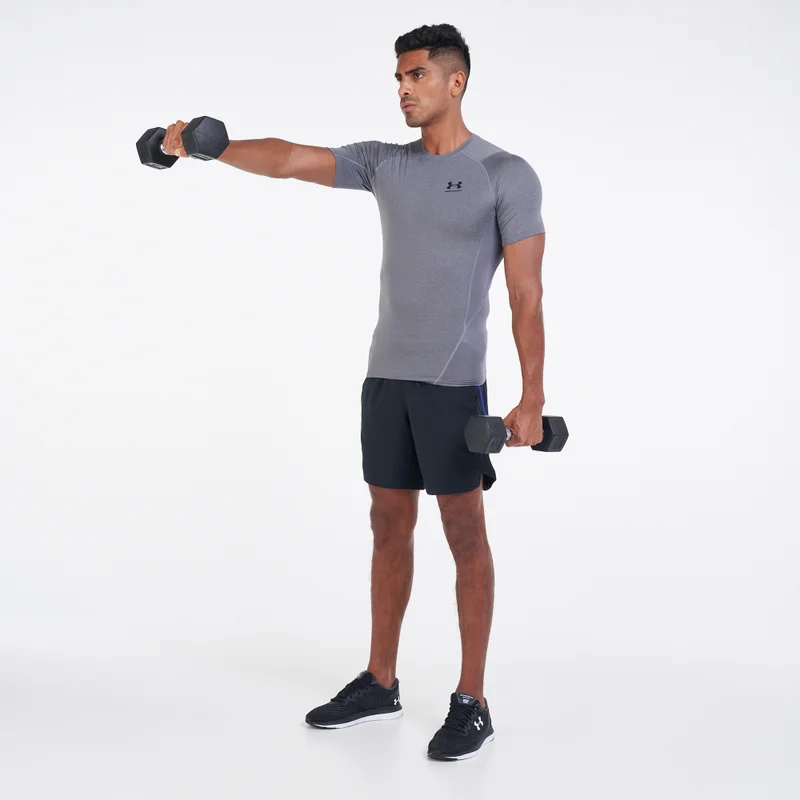 Under Armour Grey Men's HeatGear® Compression Top for Men | Best Price UAE
