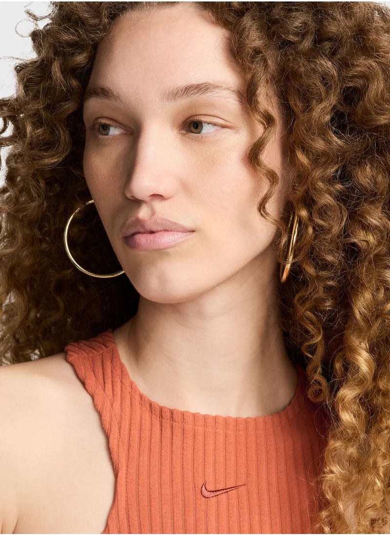 Nike Nsw Essential Ribbed Midi Dress