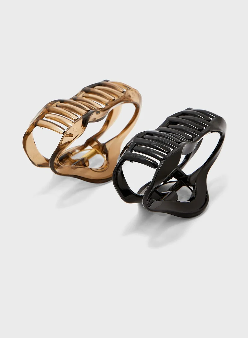Ginger 2 Pack Hair Claw Clip