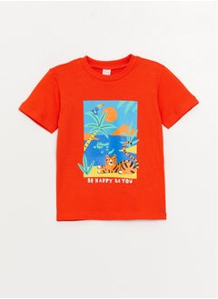 LC WAIKIKI Poncho Crew Neck Printed Baby Boy T-Shirt  - Image 1