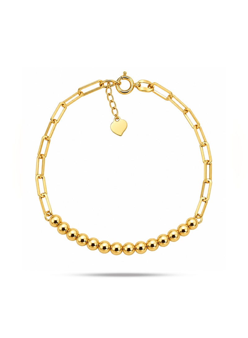 Ruby Art Gold 18K Pure Gold Bracelet for women - 0.72 Gram