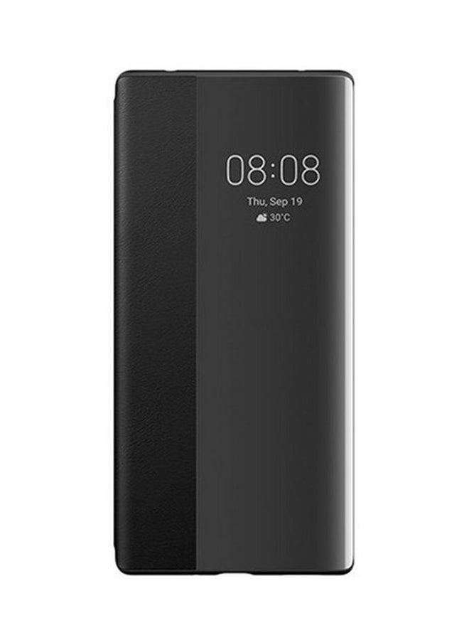 HUAWEI Protective Flip Case Cover For Huawei Mate 30 Pro Black - Image 2