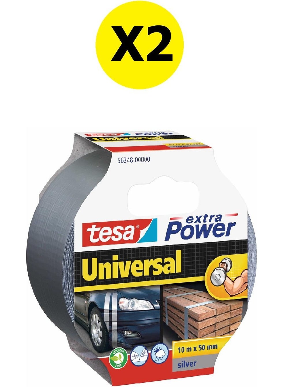 Extra Power Universal Duct Tape, 10MX50MM, Gray - pzsku/Z557DEFAC043CE7925442Z/45/_/1737332868/fa76f559-fe41-4725-b8d2-70cbbf982de0