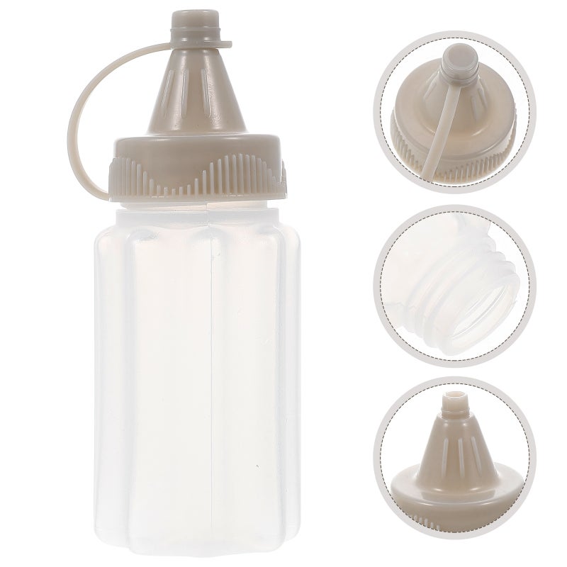 8pcs Squeezing Bottles Salad Dressing Bottles Kitchen Gadgets - Image 4