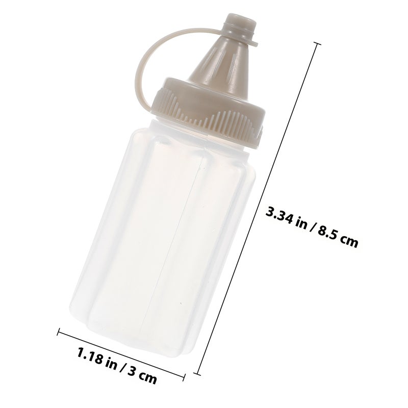 8pcs Squeezing Bottles Salad Dressing Bottles Kitchen Gadgets - Image 2