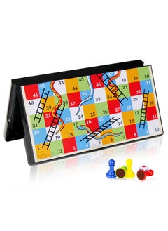 Magnetic Snakes And Ladders Game Set With Storage Box, Folding Design And Light-Weight, Gift For Kids And Adults. - pzsku/Z557E16628C2D30F5796CZ/45/_/1734347937/eddd623b-41cb-49f4-800c-136b1d5b76db