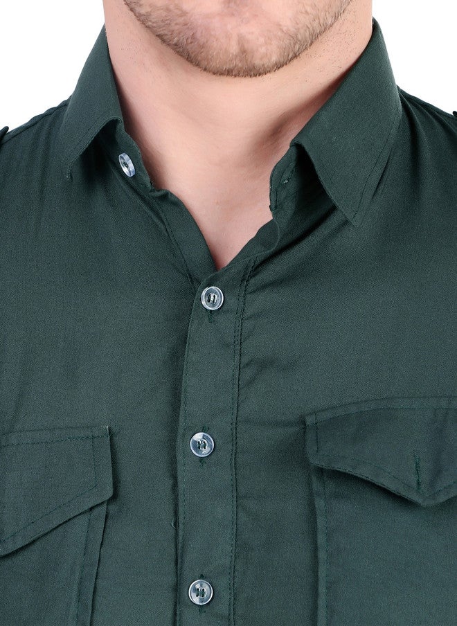 PREEN Adults-Men Green Kurta Sets - Image 2