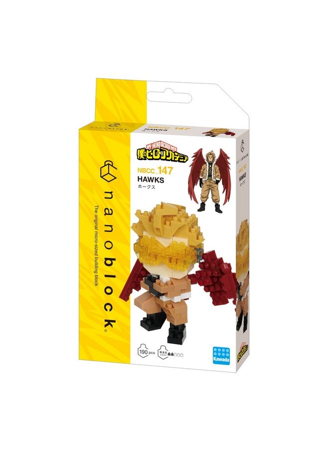 Nanoblock nanoblock - My Hero Academia - Hawks, Character Collection Series Building Kit  - Image 2