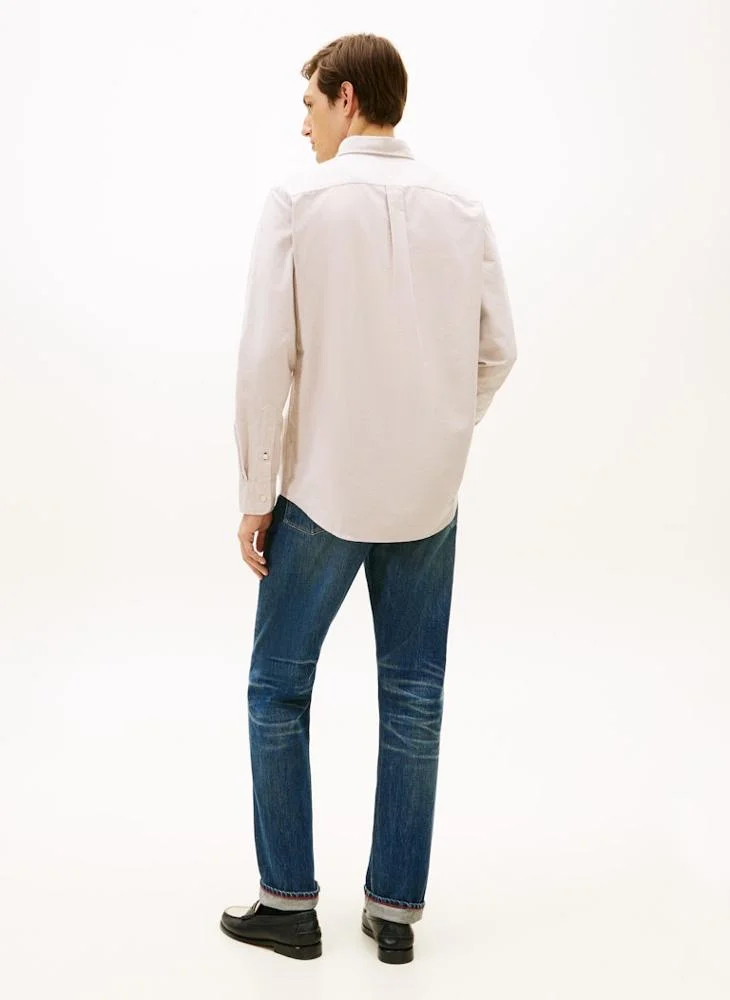 TOMMY HILFIGER Solid Heritage Oxford Regular Fit Shirt