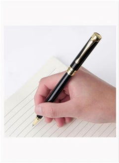 PARKER Expert Ballpoint Pen Black with Chrome Trim Luxury Line 0.5mm Tip Come 2 Pieces Ink Refill Nice BallPens Classy Gift Box for Student Executive Office  - Image 2