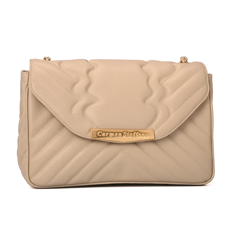 Carmen Steffens Quilted Bag Classic Off-White