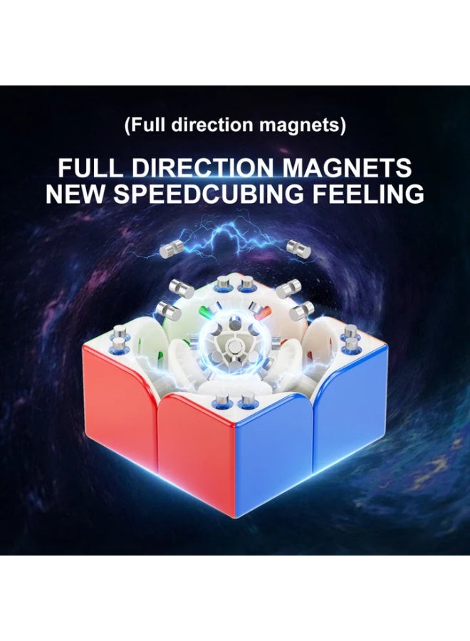 YJ MGC2 Beta 2x2 Magnetic Ball Core & UV-coated Speedcube - Image 5