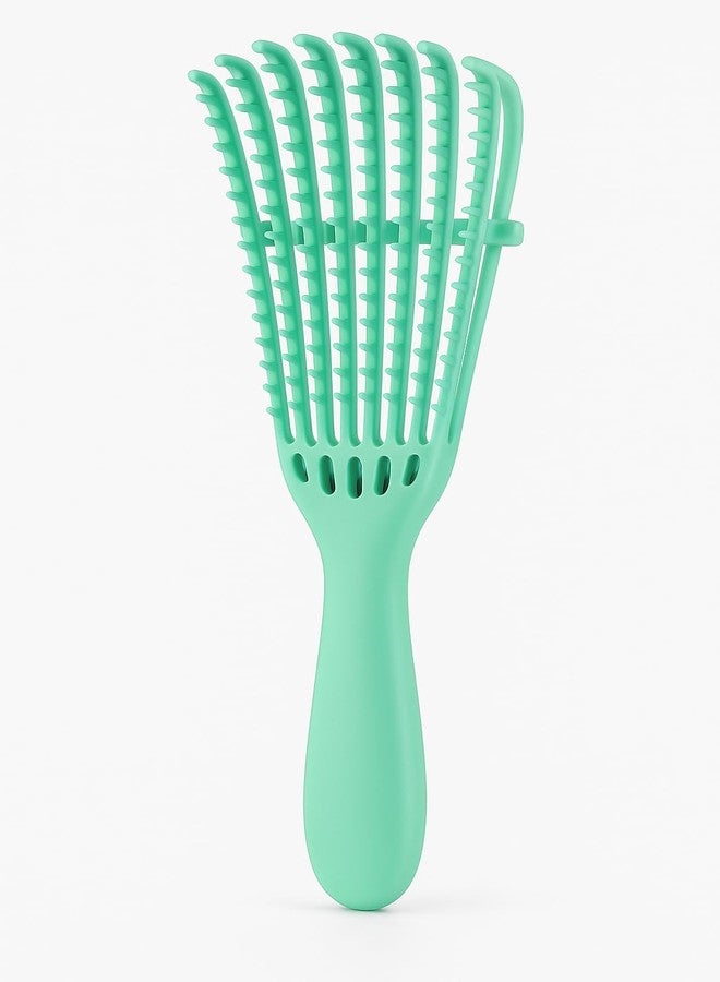 Gra8® Wet & Dry Detangler Hair Brush | Adjustable Spacing Clip for Easy Comb & Curl Styling | Gentle Salon-Grade Brush for All Hair Types - Image 1