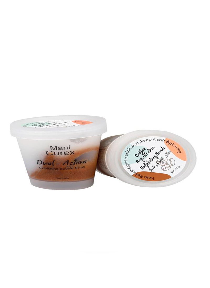 Mani Curex Coffee regeneration exfoliating scrub 100g  - Image 2