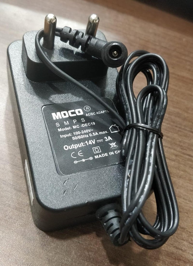 ® Adapter 14 Volt Power Supply for Samsung- 3 Amp Standard (14V 3A DC) Monitor AC Adapter