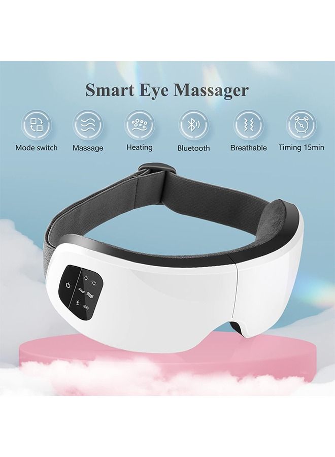 Generic Smart Eye Massager  with Bluetooth Music Heat Compression  - Image 2