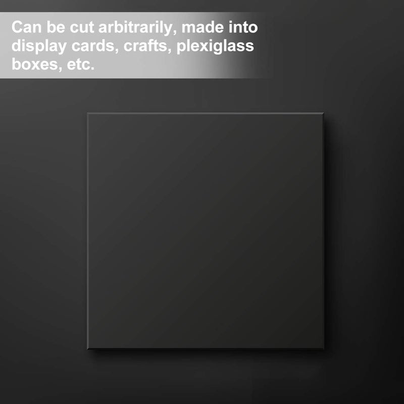 BPA® Black Cast Acrylic Sheet - 2 Pieces - Image 3