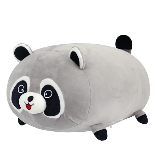 Cuteoy 177 Raccoon Stuffed Animal Plush Pillow Soft Comfortable Plushies Large Throw Body Pillow Sleeping Plush Toy for Girls Boys Birthday - Image 1