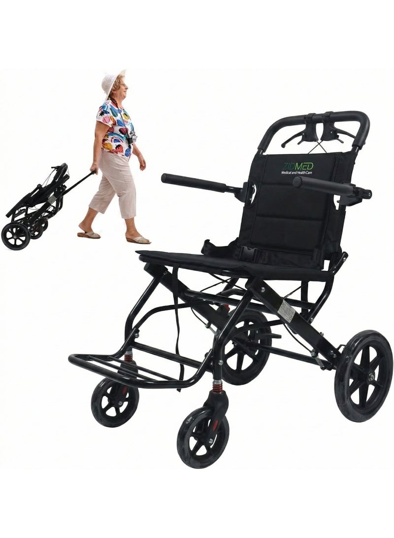ZidMed Portable Wheelchair – Your Companion for Travel and Daily Mobility - Image 1