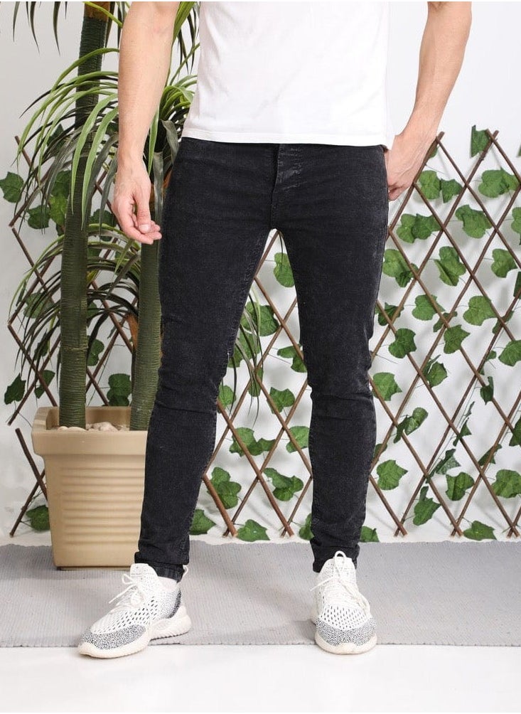 GADO - Men's Jeans - Black - Image 1