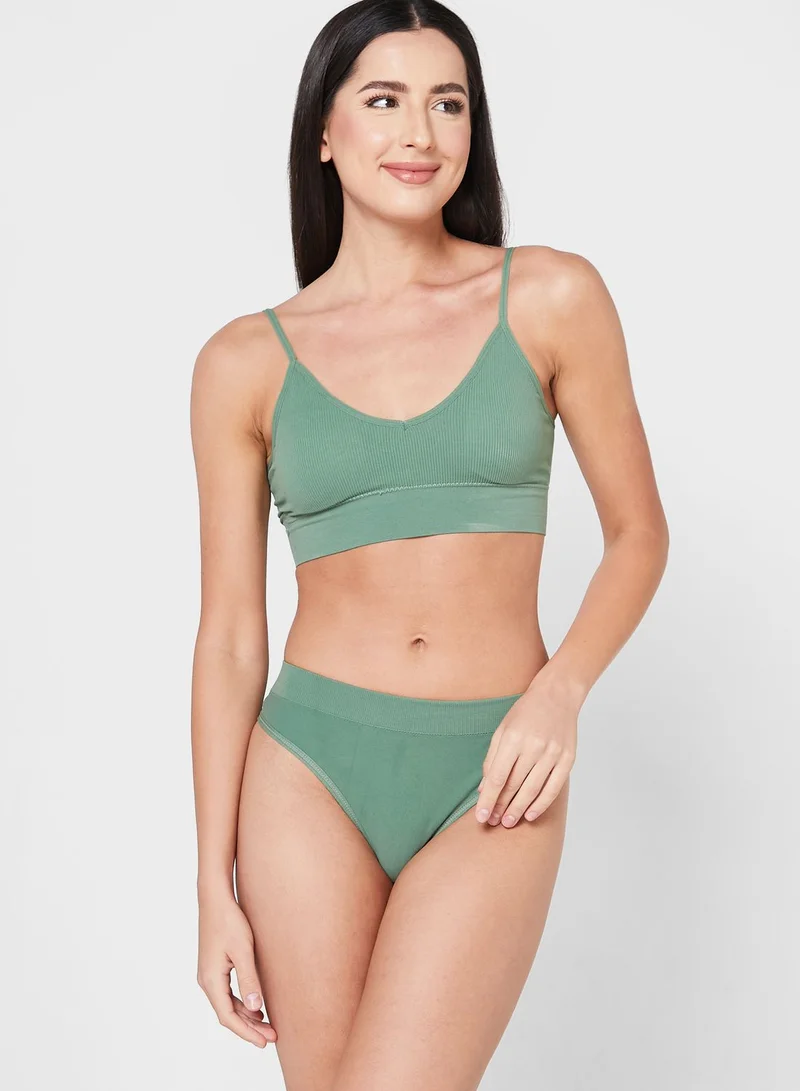 Ginger Bralette & Bikini Brief Set