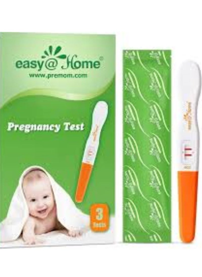 Easy@Home - 3 Pregnancy Test Sticks - Midstream Powered By Premom Ovulation Predictor iOS And Android App - Image 1