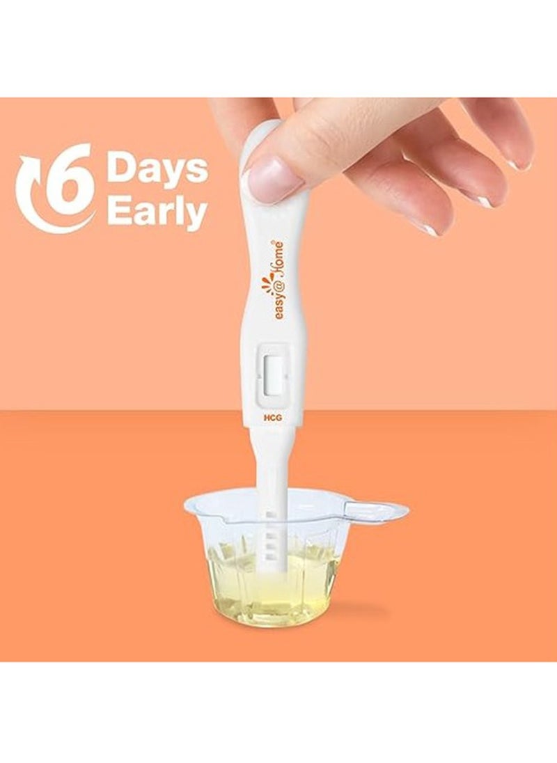 Easy@Home - 3 Pregnancy Test Sticks - Midstream Powered By Premom Ovulation Predictor iOS And Android App - Image 1