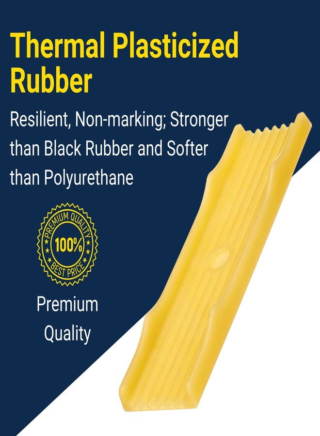 تاي داون وسادة تثبيت عارضة القارب المصنوعة من مادة PVC رقم 86291 - مقاس 15 بوصة × 3.5 بوصة - واقي هيكل القارب للمقطورات - أصفر - وسادة مرنة غير قابلة للعلامات ومقاومة للأشعة فوق البنفسجية - سهلة التركيب على العوارض المتقاطعة - صنع في الولايات المتحدة الأمريكية - Image 4