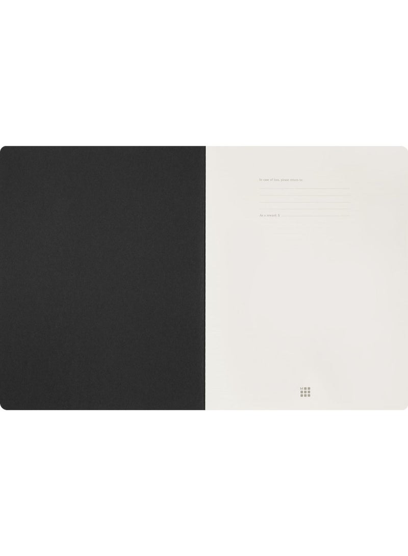 MOLESKINE Student Cahier Notebook XXL Size Ruled Pages Black Cover 80 Pages - Image 3