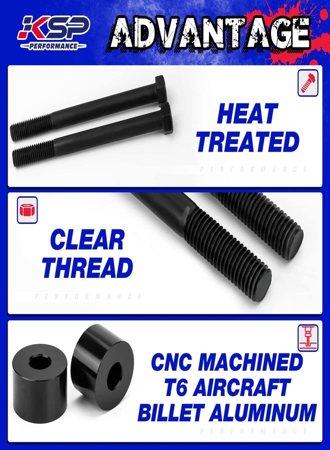 KSP PERFORMANCE Diff Drop Fit For Tacoma 4runner FJ Cruiser, KSP CNC Machined T6 Aircraft Billet Aluminum Differential Drop kit with skid plate drop spacer fit for 05-15 Tacoma 4WD, FJ Cruiser 05-15 4WD, 4Runner 03- - Image 3