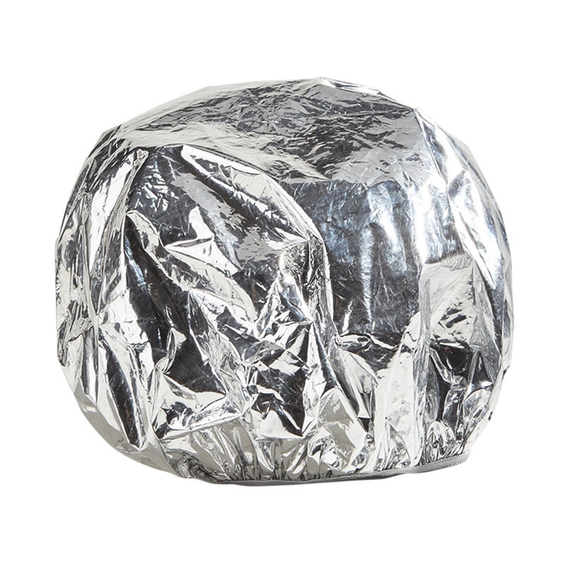 Reusable Processing Cap for Hair Deep Conditioning Cap Coloring Cap for Hair Aluminum Thermic Silver Foil Cap for Home Salon Use - Image 1