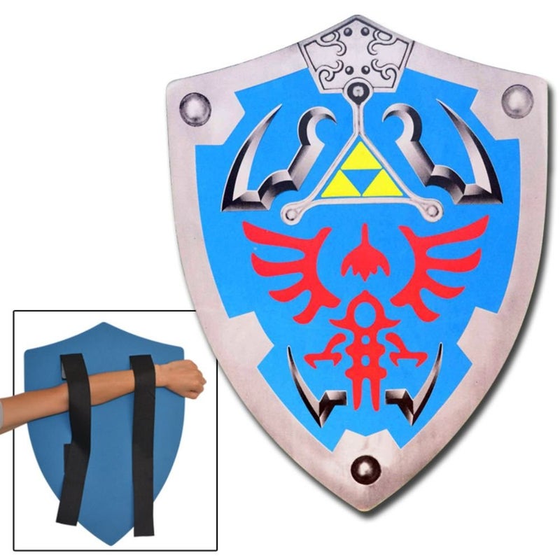 Armory Replicas - Hylian Hyrule Foam Shield LARP - Perfect Costume for LARP, Cosplay, and Conventions - Image 3