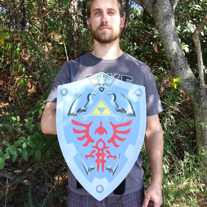 Armory Replicas - Hylian Hyrule Foam Shield LARP - Perfect Costume for LARP, Cosplay, and Conventions - Image 2