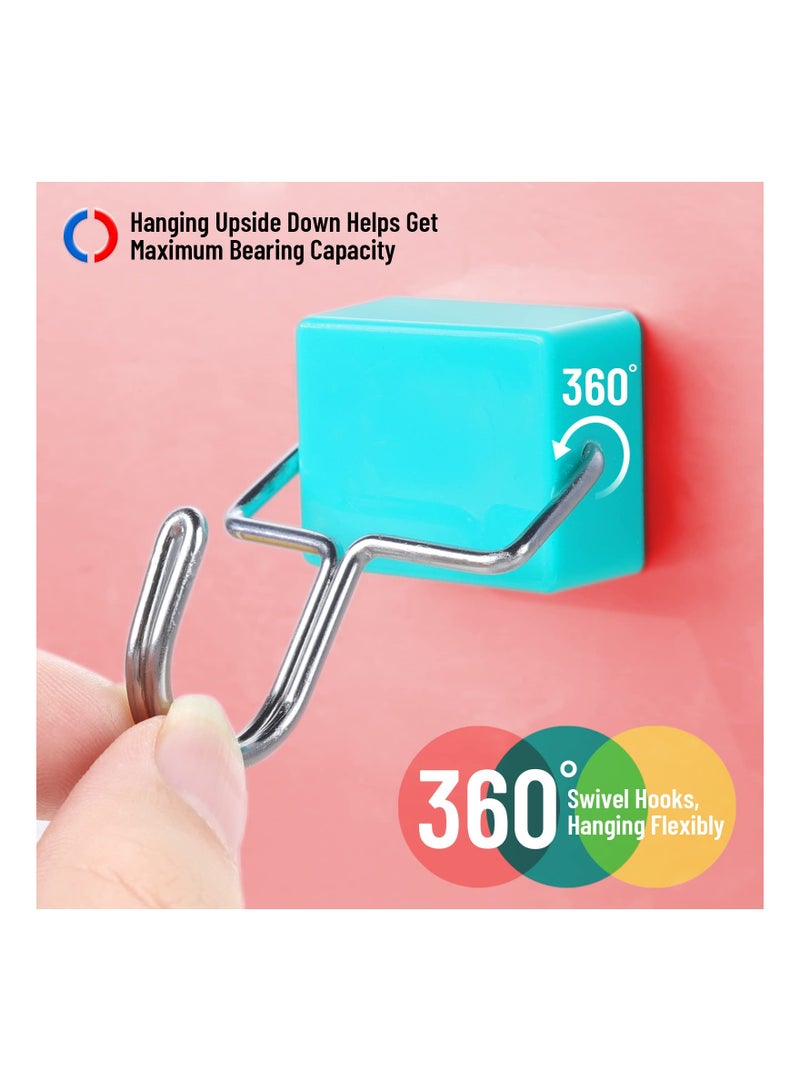 SYOSI SYOSI, Colorful Magnetic Hooks for Refrigerator, for Home - Image 4