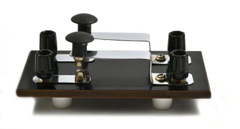 Eisco Labs Contact Key, Telegraphing/Morse Code, Double - Image 1