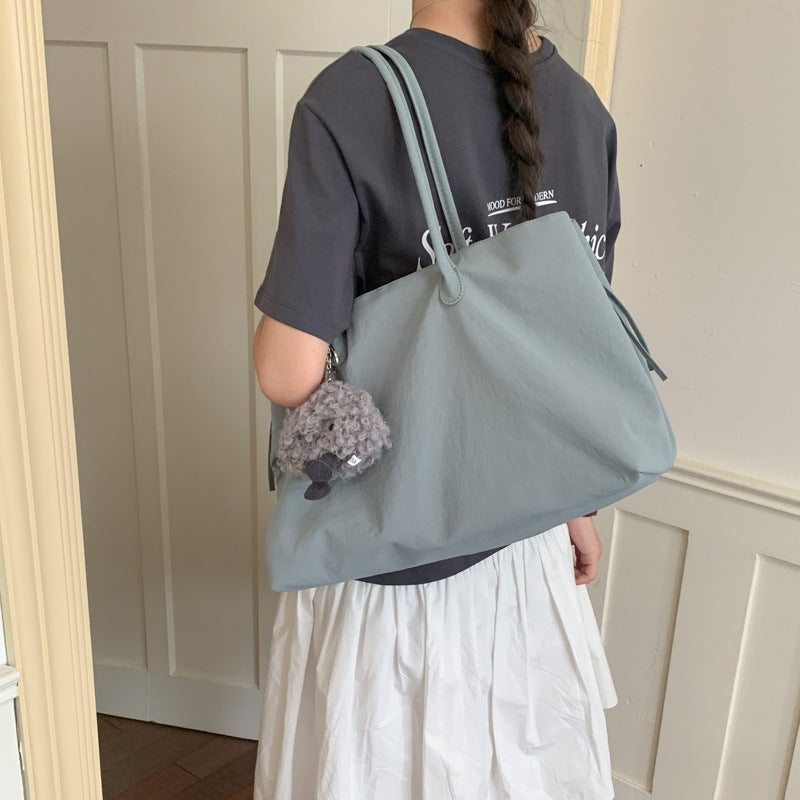 Women's Waterproof Lightweight Nylon Tote Shoulder Bag - Image 3