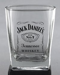 Jack Daniels Licensed Barware طقم كؤوس جاك دانييلز دوبل أولد فاشند 4 قطع - Image 5