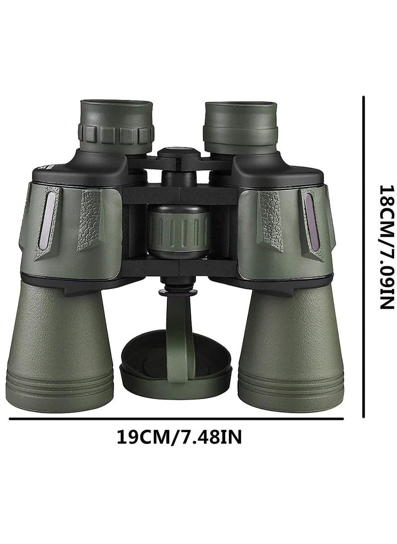 Gerenic - 20X50 Zoom Binoculars, Portable Binoculars for Concert, Bird Observing, Travel HD Optics and more - Image 1