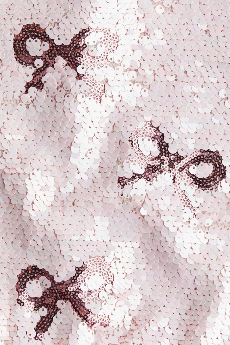 H&M Sequined bomber jacket