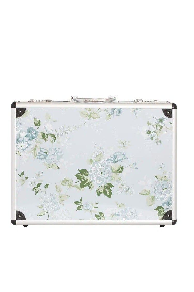 Alsaif Gallery Al Saif Gallery steel spoon set with aluminum case, 72 pieces, gilded engraving - silver - Image 3