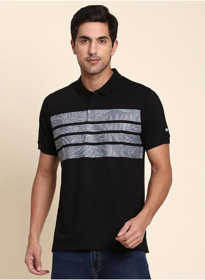 Dennis Lingo Polo Striped T-Shirt by Styli